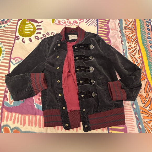 Free People Military Bomber Jacket - Picture 3 of 4